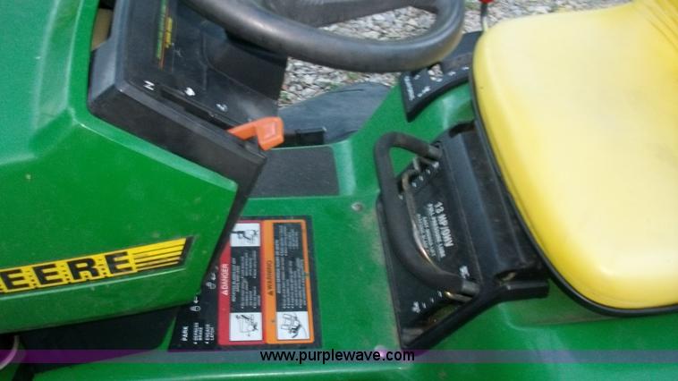 image for item B1335 John Deere STX38 lawn mower