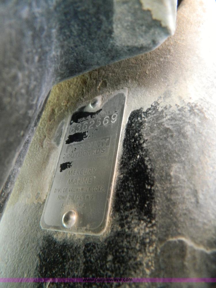 image for item B3682 Bass Tracker III 16' aluminum boat