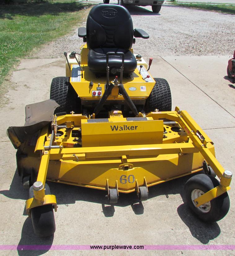 image for item B7272 2008 Walker Super Bee lawn mower