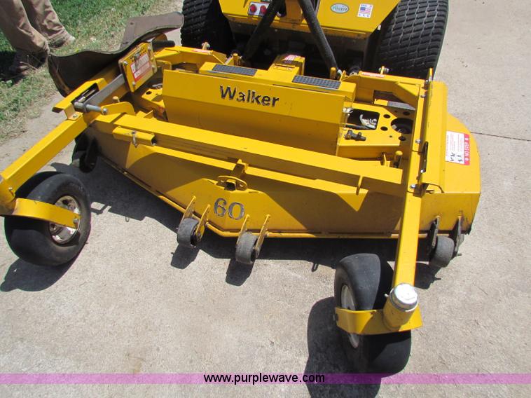 image for item B7272 2008 Walker Super Bee lawn mower