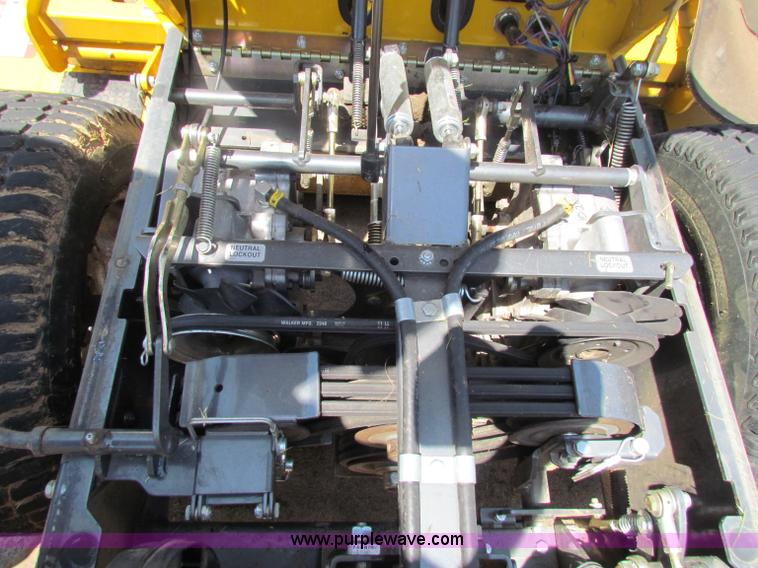 image for item B7272 2008 Walker Super Bee lawn mower