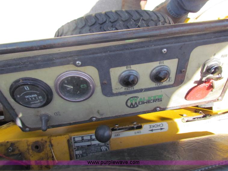 image for item B7274 1998 Walker lawn mower