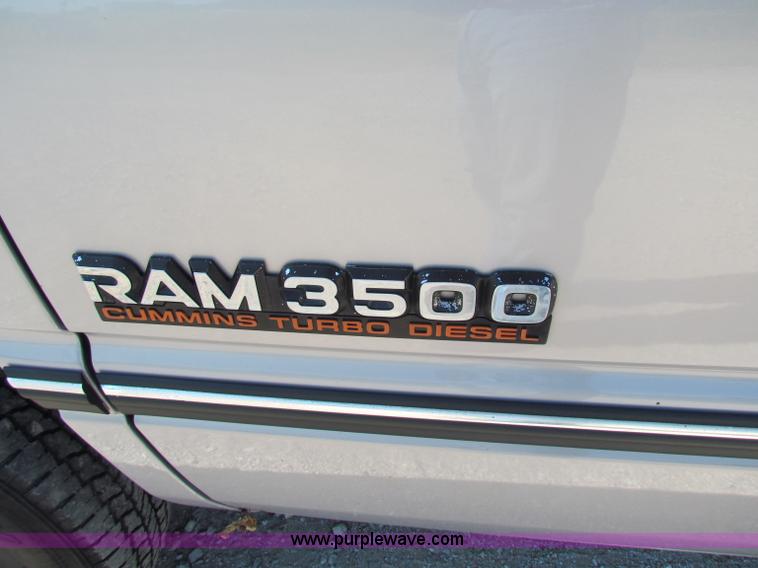image for item B7277 1997 Dodge Ram 3500 Laramie SLT pickup truck