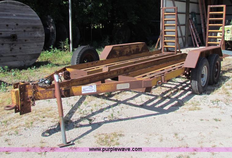 image for item B7278 1979 JFW equipment trailer