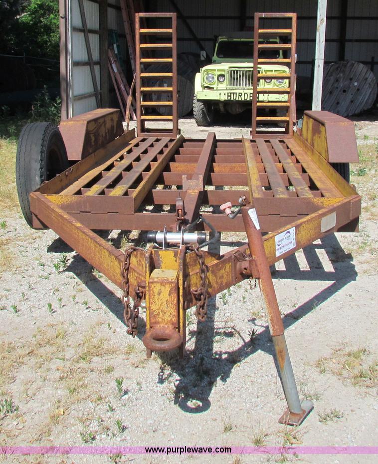 image for item B7278 1979 JFW equipment trailer