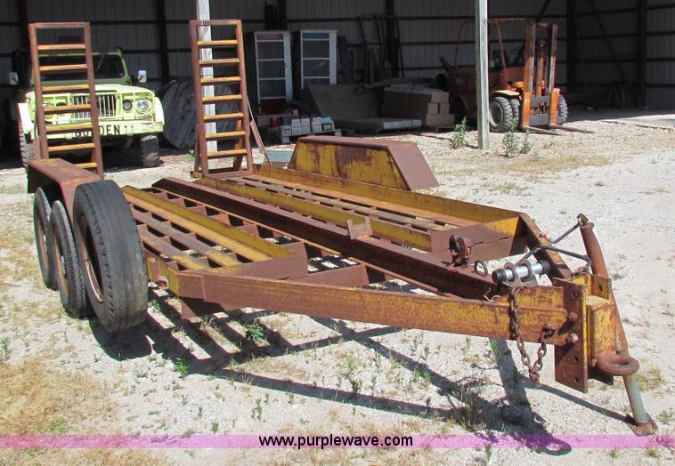 image for item B7278 1979 JFW equipment trailer