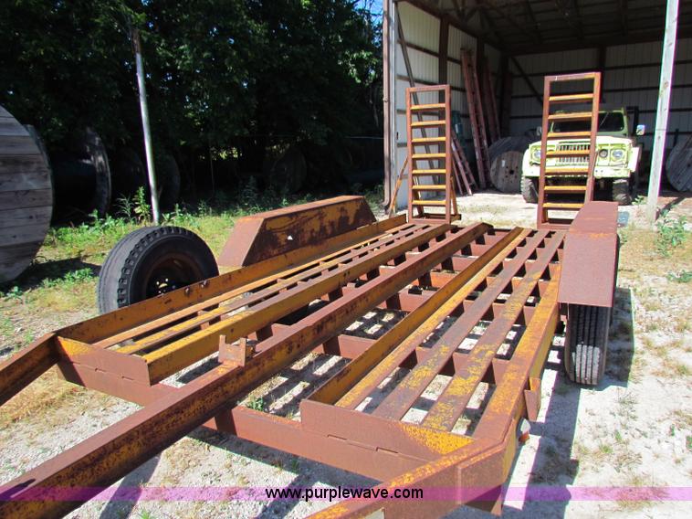 image for item B7278 1979 JFW equipment trailer