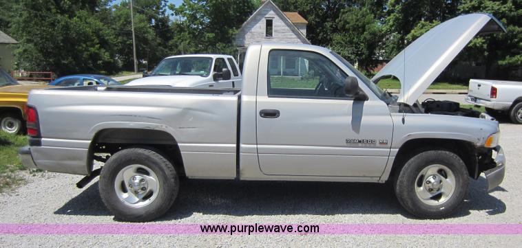 image for item B9113 1999 Dodge Ram 1500 3.9L V6 SFI gas engine