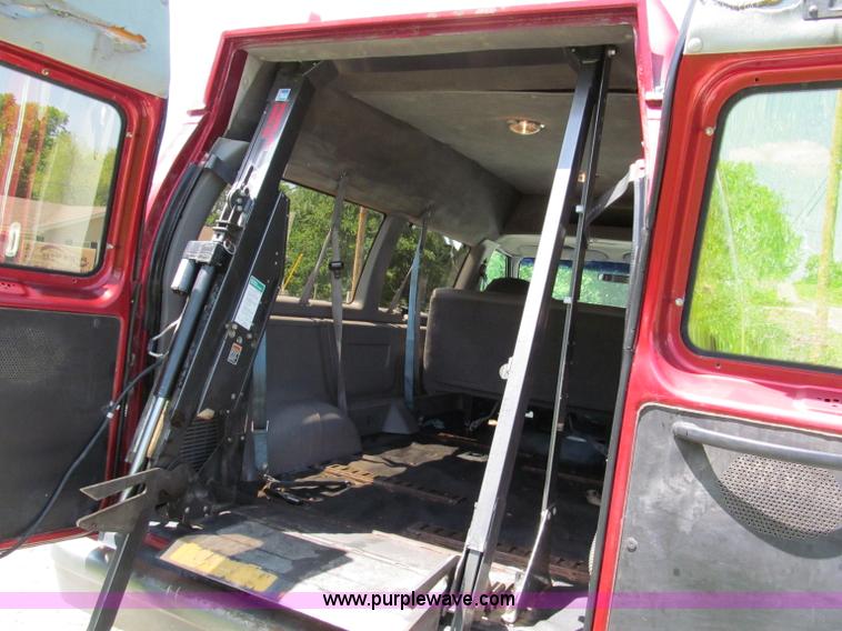 image for item C2134 1997 Ford E350 Club Wagon handicap van