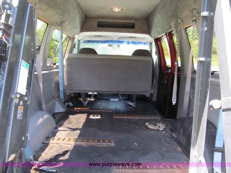 image for item C2134 1997 Ford E350 Club Wagon handicap van