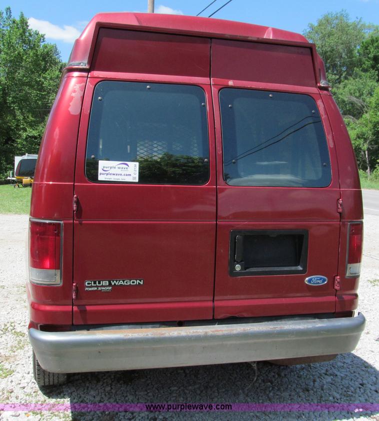 image for item C2134 1997 Ford E350 Club Wagon handicap van