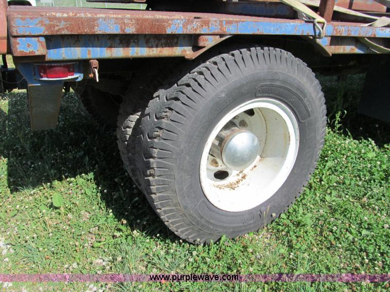 image for item C2151 1979 Mack flatbed boom truck