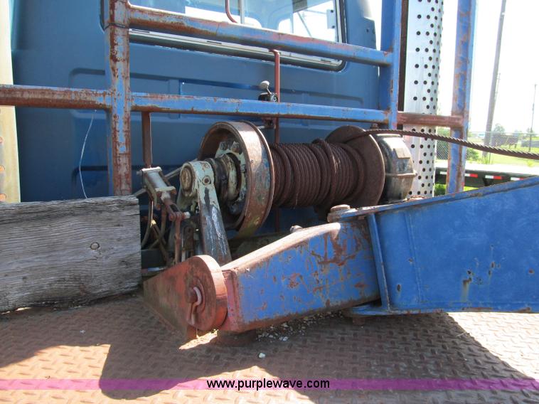 image for item C2151 1979 Mack flatbed boom truck