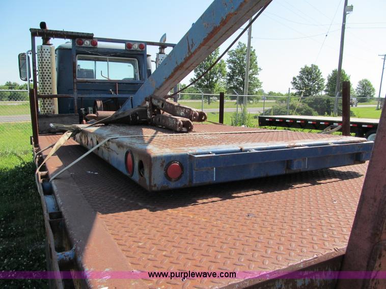 image for item C2151 1979 Mack flatbed boom truck