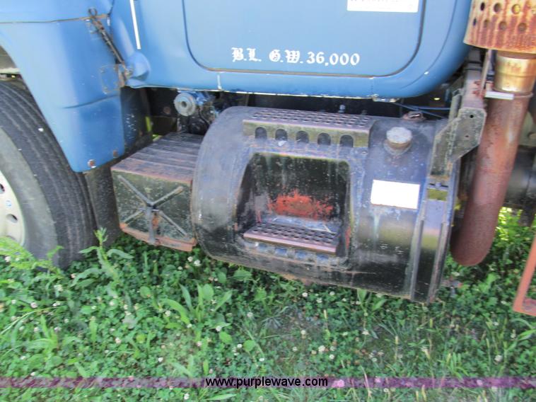 image for item C2151 1979 Mack flatbed boom truck