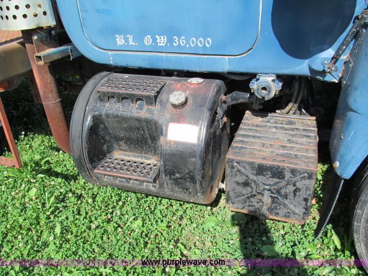 image for item C2151 1979 Mack flatbed boom truck