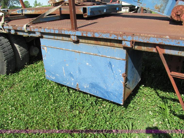 image for item C2151 1979 Mack flatbed boom truck