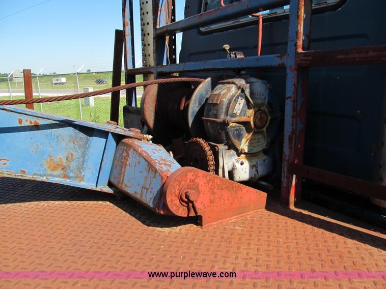 image for item C2151 1979 Mack flatbed boom truck