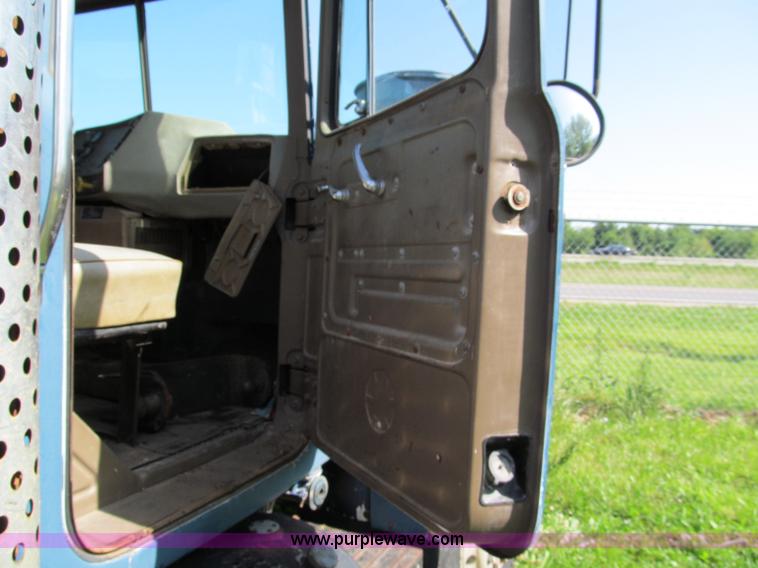 image for item C2151 1979 Mack flatbed boom truck