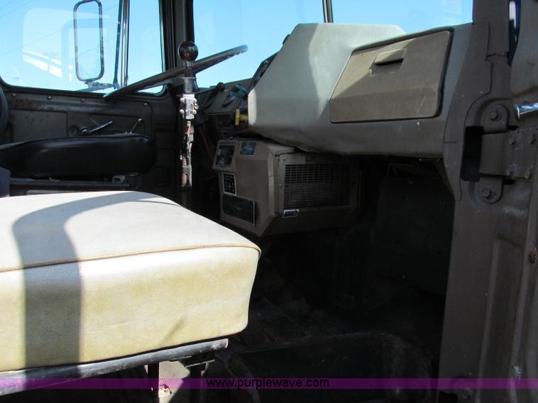 image for item C2151 1979 Mack flatbed boom truck