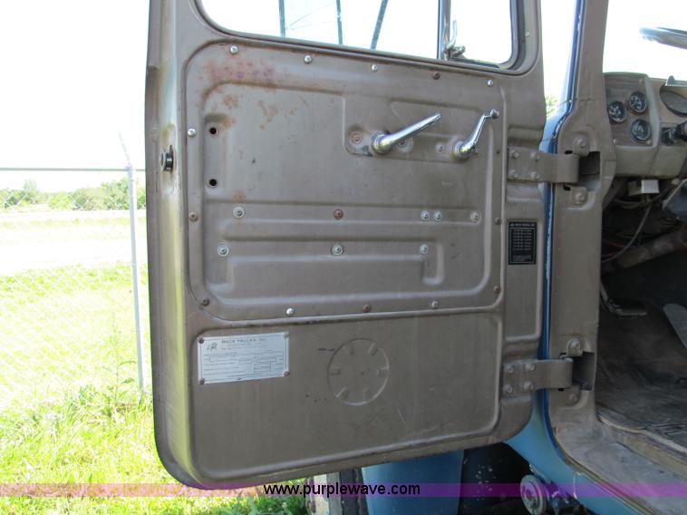 image for item C2151 1979 Mack flatbed boom truck