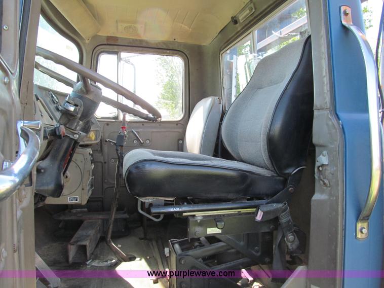 image for item C2151 1979 Mack flatbed boom truck