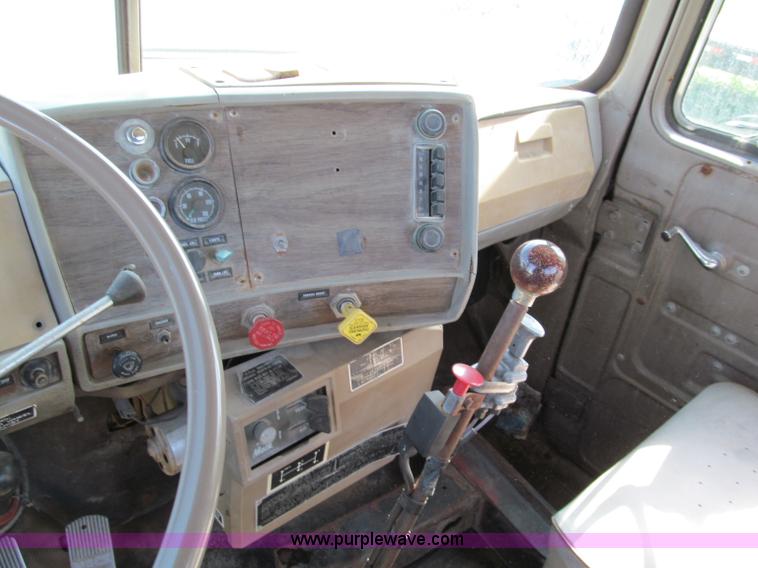 image for item C2151 1979 Mack flatbed boom truck