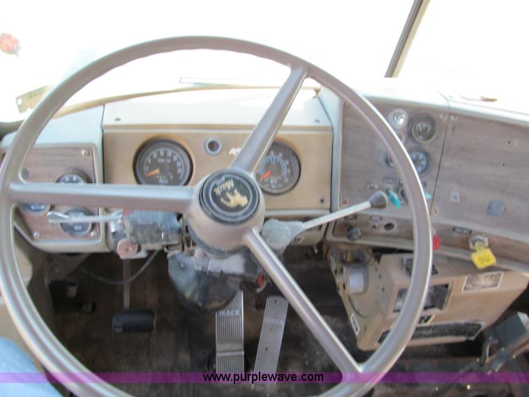 image for item C2151 1979 Mack flatbed boom truck