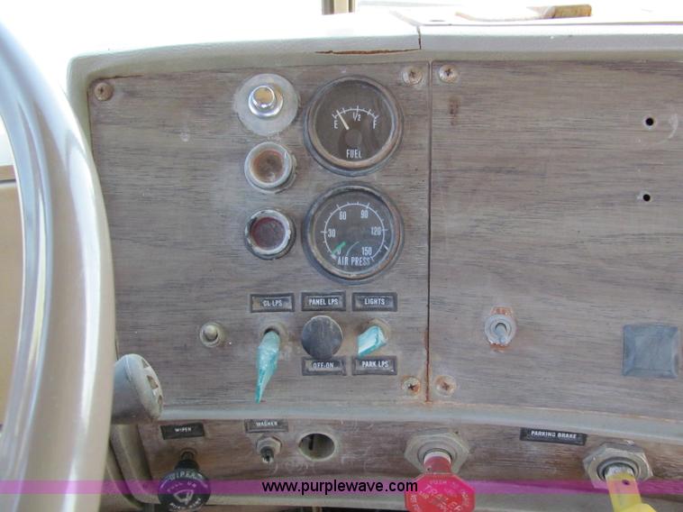 image for item C2151 1979 Mack flatbed boom truck