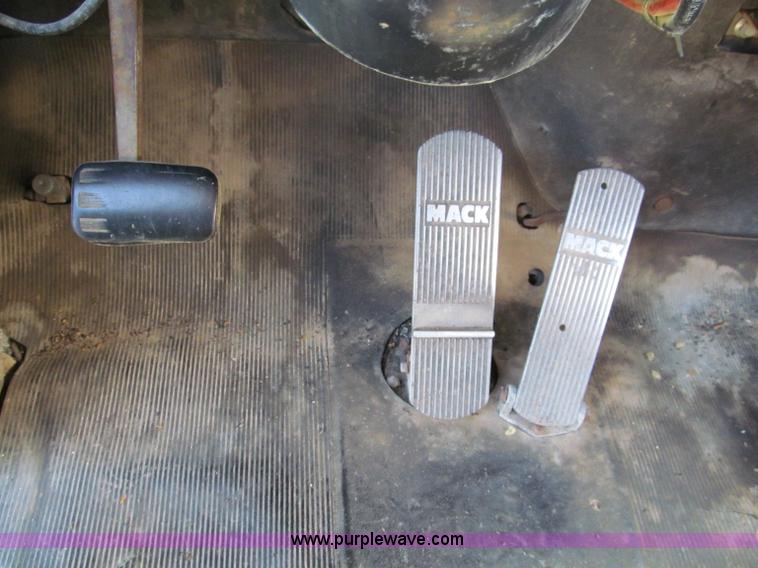 image for item C2151 1979 Mack flatbed boom truck