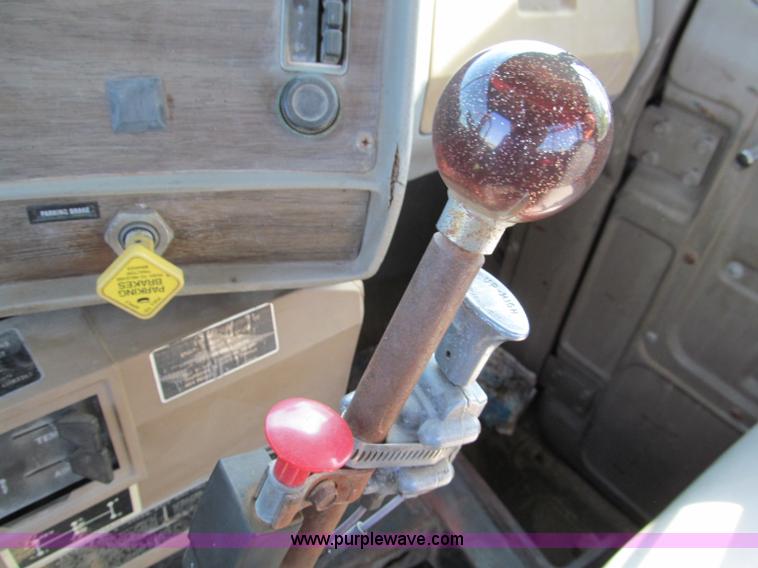 image for item C2151 1979 Mack flatbed boom truck