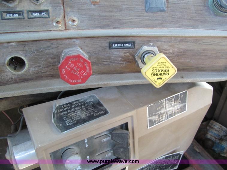 image for item C2151 1979 Mack flatbed boom truck