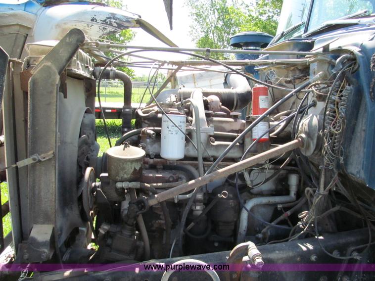 image for item C2151 1979 Mack flatbed boom truck