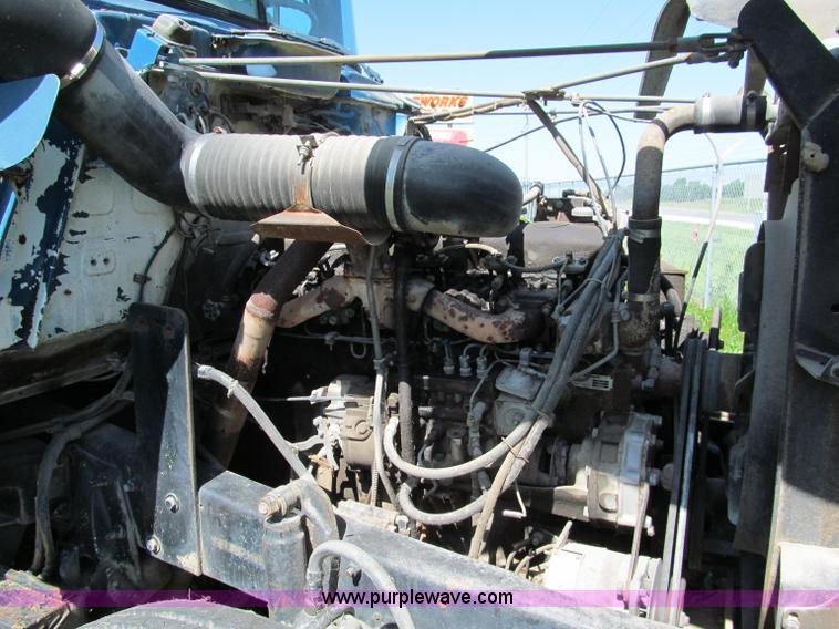 image for item C2151 1979 Mack flatbed boom truck