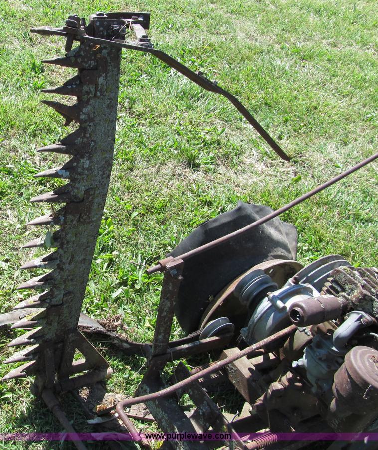 image for item C2175 Antique walk behind gas powered sickle mower