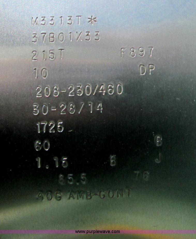 image for item D3282 1997 Champion HR10D-25 air compressor