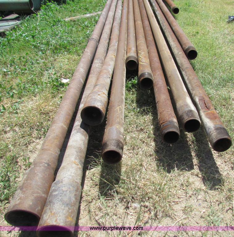 image for item N9058 Approximately 330' of 2 3/8" oil field pipe