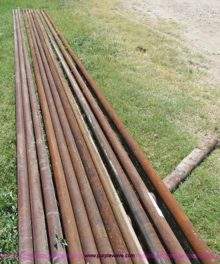 image for item N9058 Approximately 330' of 2 3/8" oil field pipe