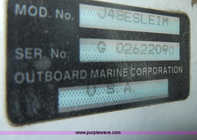 image for item N9755 1990 Skeeter S-50 boat