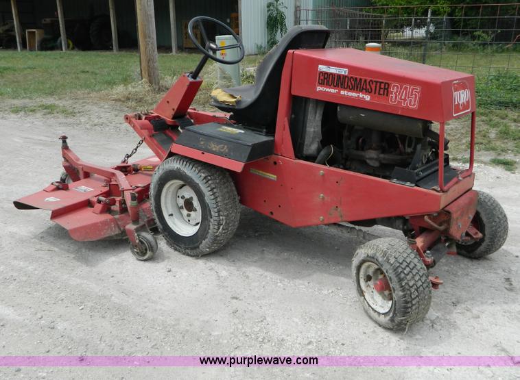 image for item T9847 Toro Ground Master 345 mower