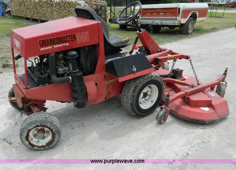 image for item T9847 Toro Ground Master 345 mower
