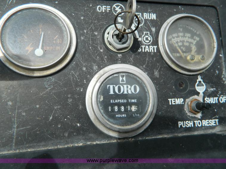 image for item T9847 Toro Ground Master 345 mower