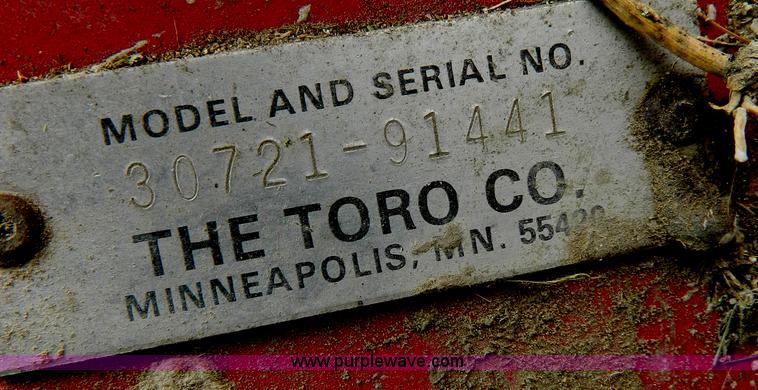 image for item T9847 Toro Ground Master 345 mower