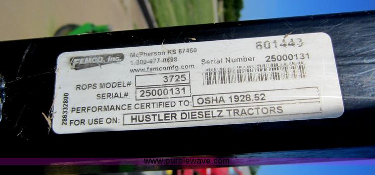 image for item V9098 2008 Hustler Z lawn mower
