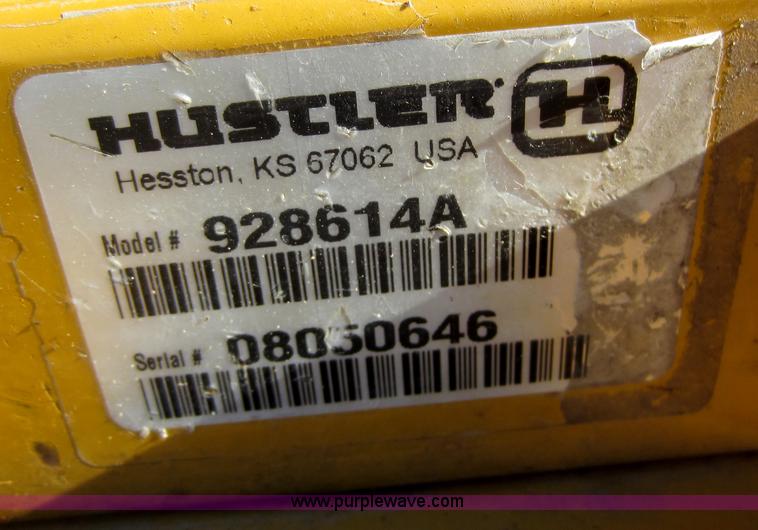 image for item V9098 2008 Hustler Z lawn mower