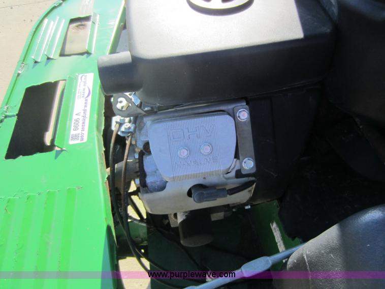 image for item V9099 2002 John Deere 757 lawn mower