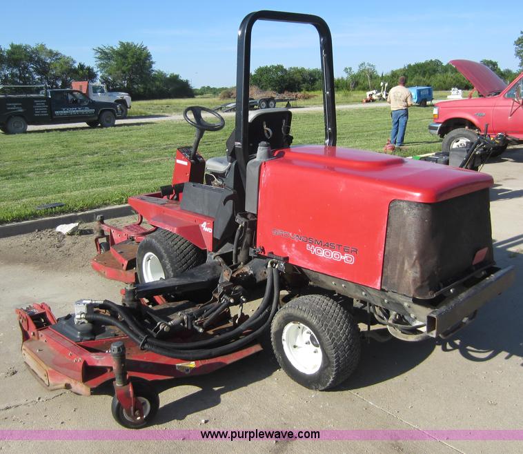 image for item V9100 Toro Groundsmaster 4000D lawn mower