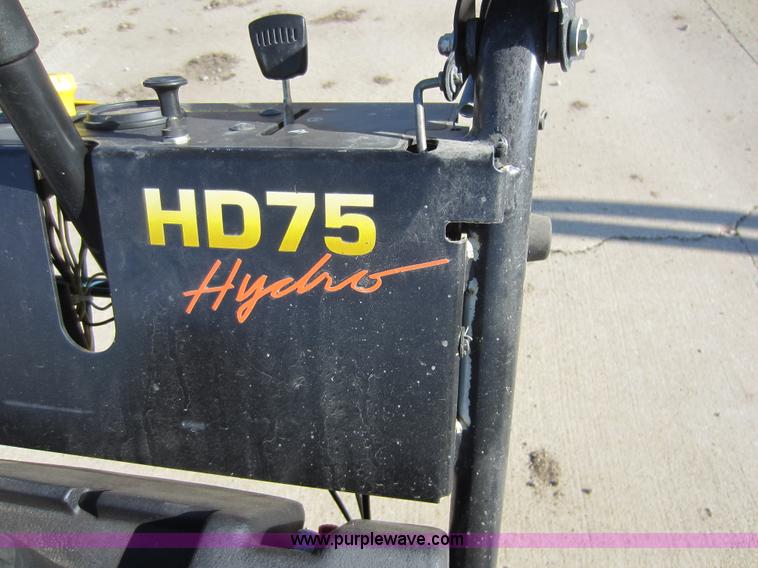 image for item V9101 John Deere HD75 commercial walk behind lawn mower