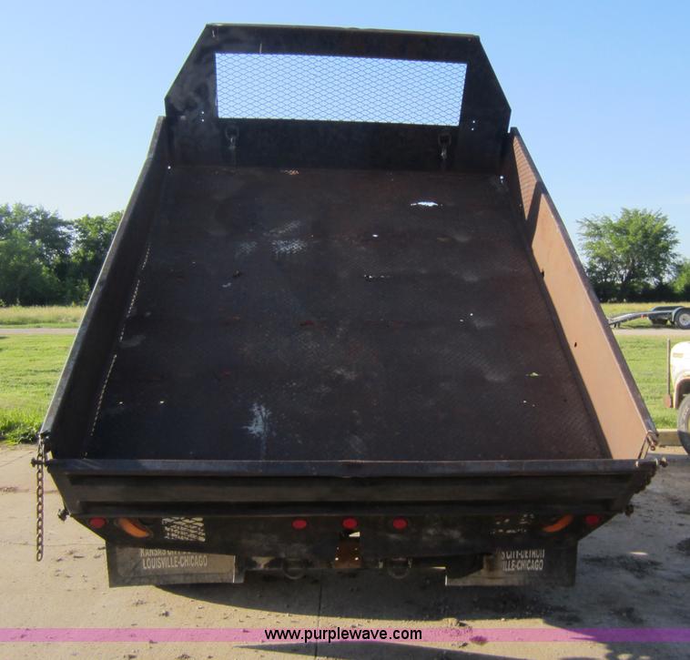image for item V9102 1994 Ford F350 XL flatbed pickup truck