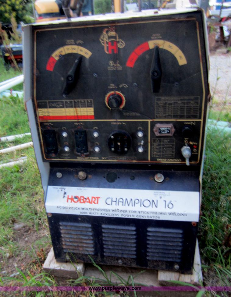 image for item V9106 Hobart Champion 16 welder/generator